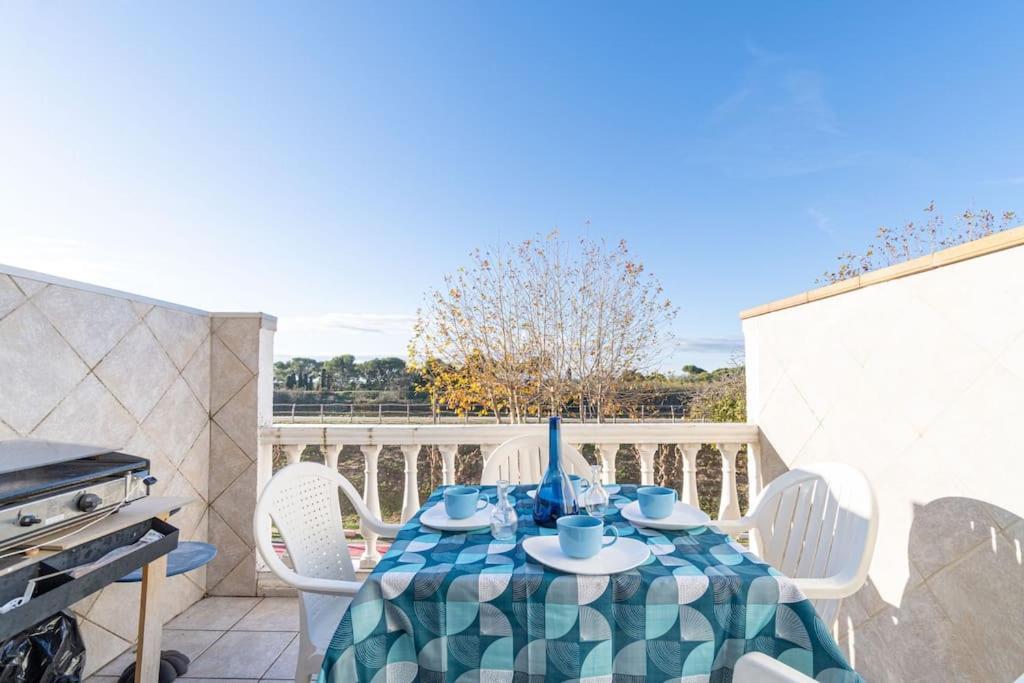 A16-Casa Con Barbacoa En La Playa Villa เอมปูเรียบราบา ภายนอก รูปภาพ