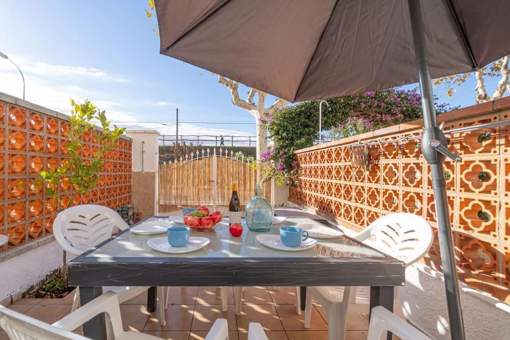 A16-Casa Con Barbacoa En La Playa Villa เอมปูเรียบราบา ภายนอก รูปภาพ