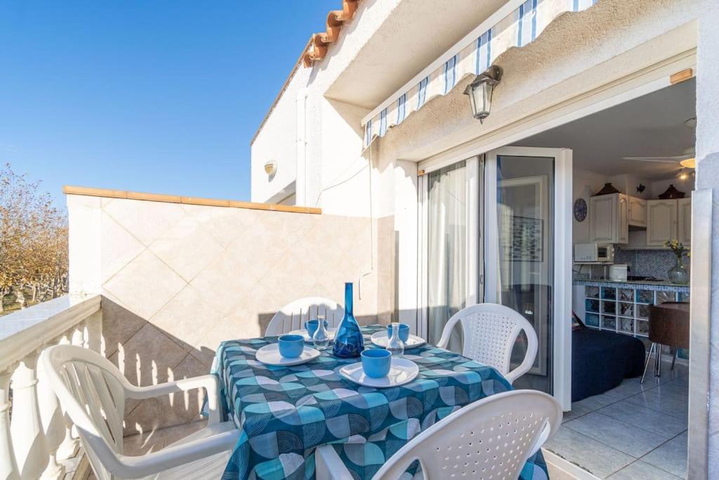 A16-Casa Con Barbacoa En La Playa Villa เอมปูเรียบราบา ภายนอก รูปภาพ